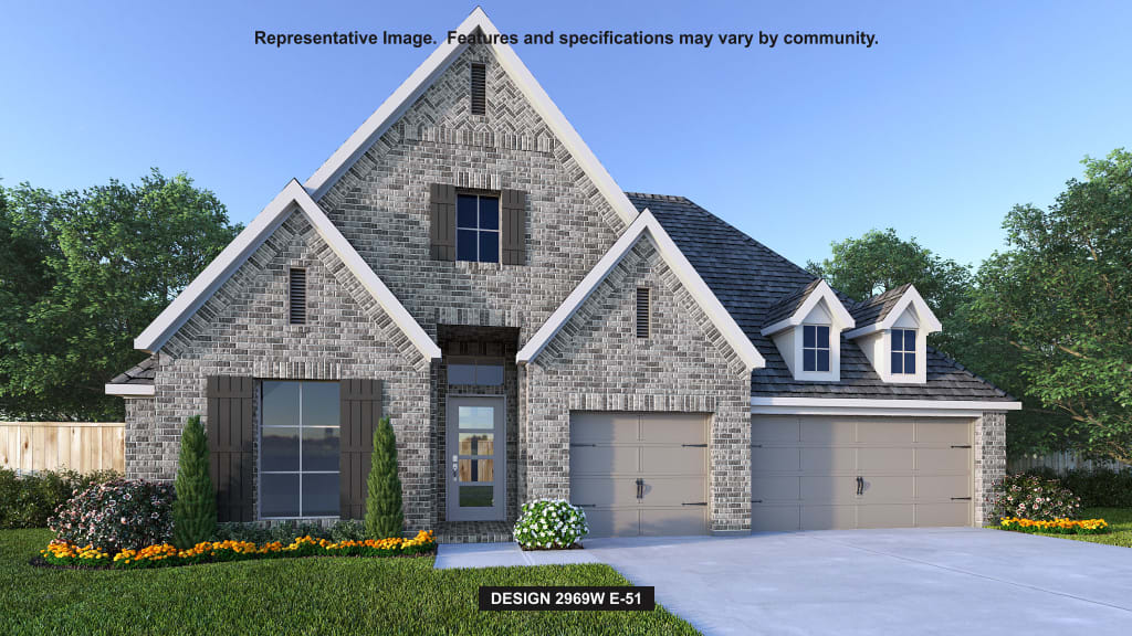 2969W House Plan in The Woodlands Hills 60, Houston, Texas